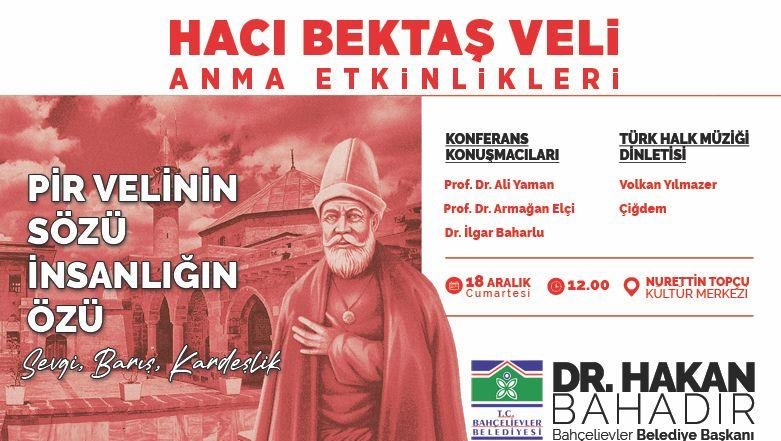 HACI BEKTAŞ VELİ ANMA ETKİNLİKLERİ