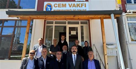 CEM Vakfı Alevi İslam İnanç Hizmetleri Başkanı Sayın Mesut Yıldırım Dede ile Alevi İslam İnanç Hizmetleri Başkan Yardımcısı ve Trakya Bölge Koordinatörü Sayın Dursun Şahin Dede, Tekirdağ’da bulunan şubelerimizi ziyaret etti.