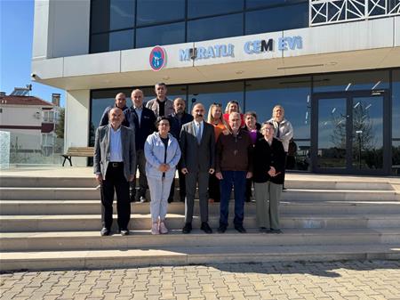 CEM Vakfı Alevi İslam İnanç Hizmetleri Başkanı Sayın Mesut Yıldırım Dede ile Alevi İslam İnanç Hizmetleri Başkan Yardımcısı ve Trakya Bölge Koordinatörü Sayın Dursun Şahin Dede, Tekirdağ’da bulunan şubelerimizi ziyaret etti.