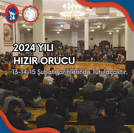 2024 Yılı Hızır Orucu Oruç açma saatleri (Yurtiçi/Yurtdışı)