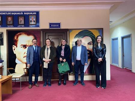 VALİ YARDIMCISI ÖZLEM BOZKURT GEVREK ALEVİ İSLAM İNANÇ HİZMETLERİ BAŞKANLIĞINI ZİYARET ETTİ